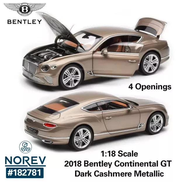 Norev Bentley Continental Gt 2018 1:18 182781