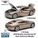 Norev Bentley Continental Gt 2018 1:18 182781