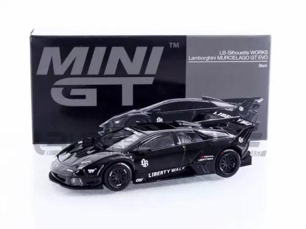 Mini GT Lamborghini Murcielago Gt Evo Liberty Walk 2024 1:64 MGT01053-L