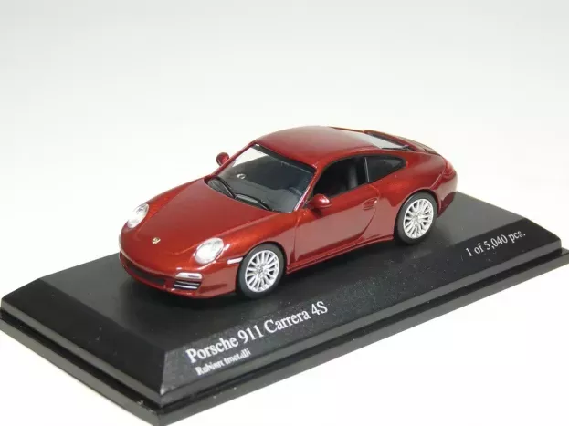 Minichamps Porsche 911 Carrera 4s 2008 1:64 640066460