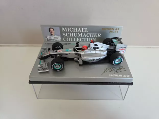 Minichamps Mercedes F1 Mgpw01 N 3 Showcar 2010 Michael Schumacher 1:43 400100073