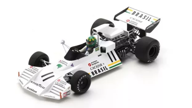 Spark Brabham F1 Bt42 N 11 Monaco Gp 1973 Wilson Fittipaldi 1:18 18S543