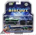 CHROME CHASE GREENLIGHT 30054 1:64 1974 FORD BIGFOOT #1 MONSTER TRUCK GOOSENECK