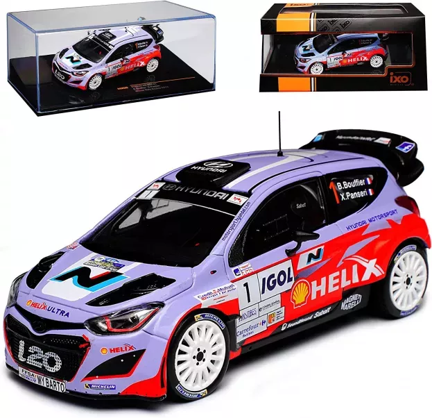 IXO Models Hyundai I20 Wrc N 1 Winner Rally Antibes 2014 B.bouffier X.panseri 1:43 RAM586