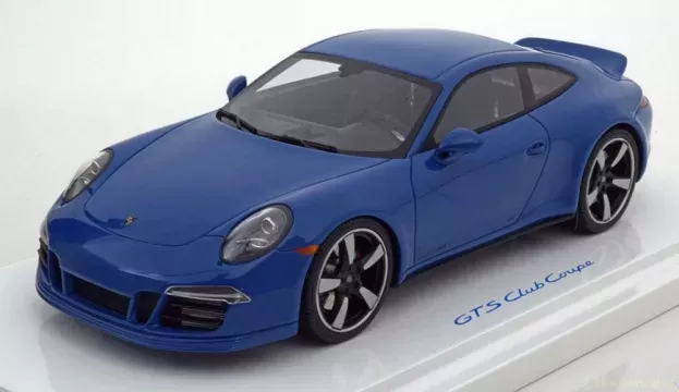 GT Spirit Porsche 911 991 Carrera Gts Club Coupe 2015 60th Years Club Of America Con Vetrina With Showcase 1:18 WAX02100006