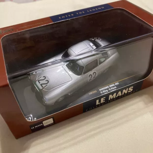 IXO Models Mercedes 300sl 3.0l S6 Team Daimler-benz A.g. N 21 Winner 24h Le Mans 1952 H.lang F.riess 1:43 LM1952