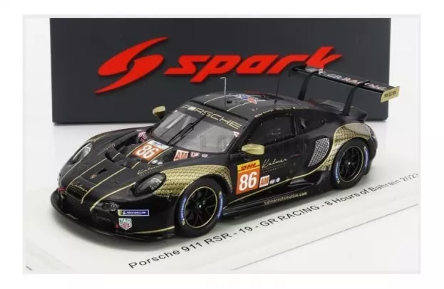 Spark Porsche 911 992 Rsr-19 Team Gr Racing N 86 8h Baharain 2023 Micheal Wainwright Riccardo Pera Benjamin Barker 1:43 S8497