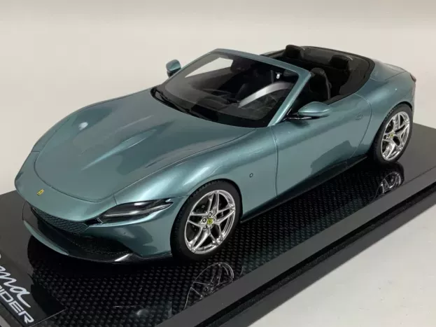 MR Models Ferrari Roma Spider Open 2020 Con Vetrina With Showcase 1:18 FE040A