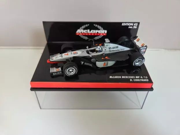 Minichamps Mclaren F1 Mercedes Mp4 13 N 7 Race Version 1998 D.coulthard 1:43 530984307