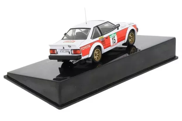 IXO Models Toyota Celica 2000gt ra40 N 15 Rally Portugal 1980 L.therier M.vial 1:43 RAC359B