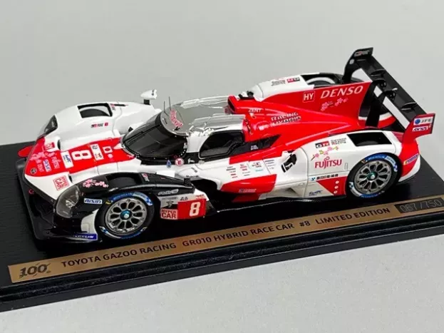 Spark Toyota Gr010 3.5l V6 Twin Turbo Hybrid Team Gazoo Racing N 8 2nd 24h Le Mans 2023 Sebastien Buemi Brendon Hartley Ryo Hirakawa 1:43 TBMCE-NGR23-08