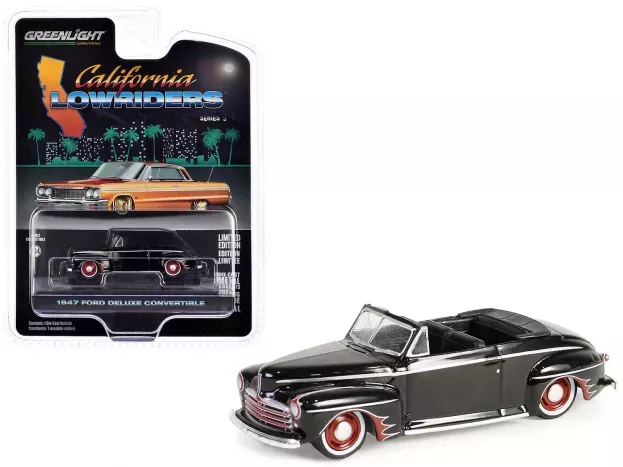 Greenlight Ford Deluxe Cabriolet Lowrider 1947 1:64 63060A