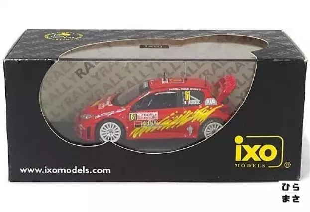 IXO Models Peugeot 206 N 61 Rally Di Montecarlo 2005 D. Auriol Giraudet 1:43 RAM174