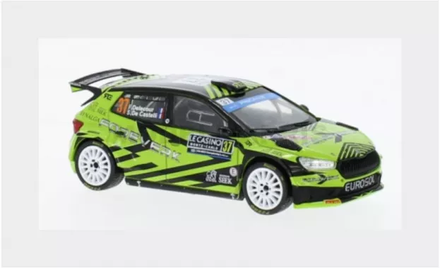 IXO Models Skoda Fabia Rs Rally2 Team Toksport Wrt2 N 37 Rally Montecarlo 2023 Francois Delecour Sabrina De Castelli 1:43 RAM892.22