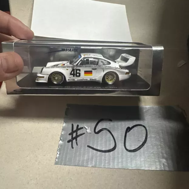 Spark Porsche 911 964 Turbo S Team Le Mans Porsche N 46 24h Le Mans 1993 H.stuck W.rohrl H.haywood 1:43 S1931