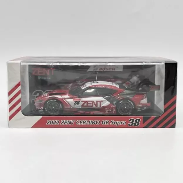 Spark Toyota Supra Gr Team Zent Cerumo N 38 Gt500 Class Super Gt 2022 Y.tachikawa H.ishiura 1:43 SGT032