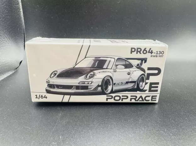 Pop Race Porsche 911 997 Rwb Coupe 2007 1:64 PR640130