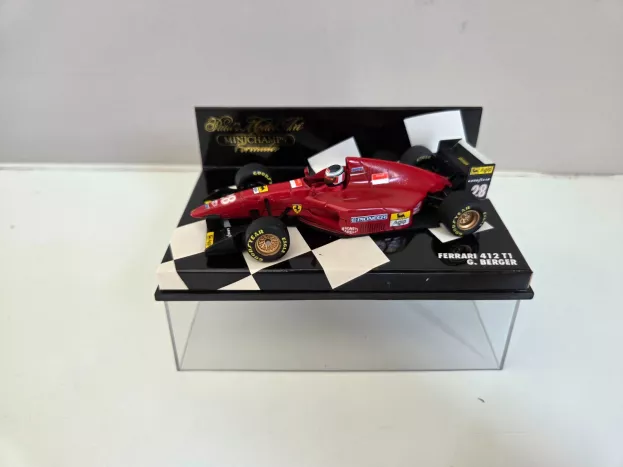 Minichamps Ferrari F1 412 T1 N 28 Season 1994 G.berger 1:43 430940028