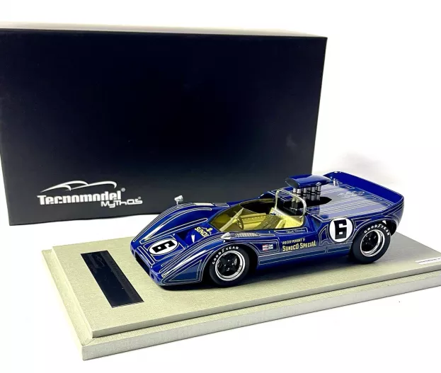 Tecnomodel Mclaren M6b Can-am Team Sunoco N 6 Bridgehampton Gp 1968 Mark Donohue 1:18 TM18-56A