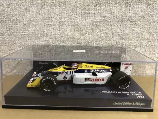 Minichamps Williams F1 Honda Fw11b N 6 Nelson Piquet Season 1987 World Champion 1:43 400870006