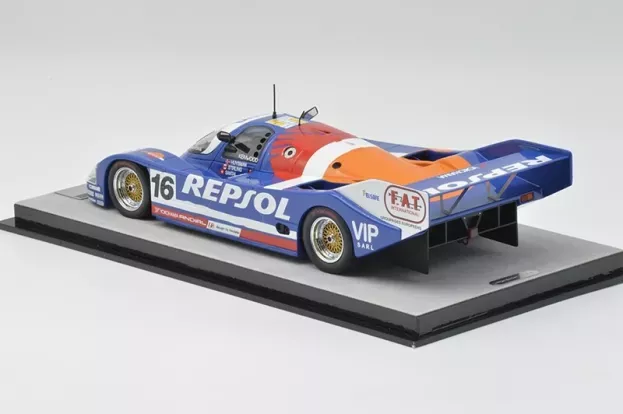 Tecnomodel Porsche 962c Repsol N 16 24h Le Mans 1991 H.huysman B.santal R.stirling 1:18 TM18-271A
