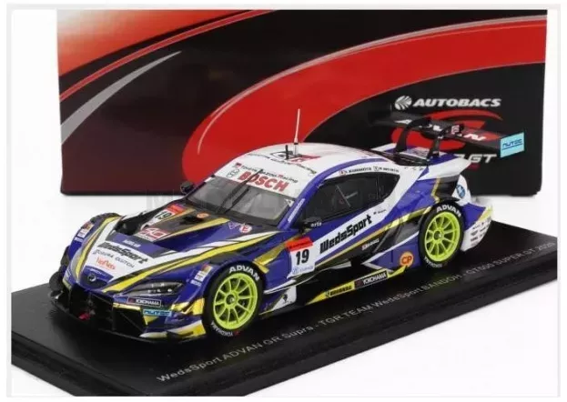 Spark Toyota Supra Gr Tesm Wedssport Bandoh N 19 Gt500 Class Super Gt 2020 Yuji Kunimoto Ritomo Miyata 1:43 SGT110