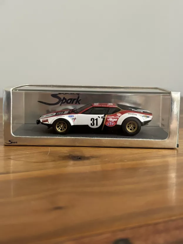 Spark De Tomaso Pantera Ford 5.8l V8 Team Escuderia Montjuich N 31 24h Le Mans 1972 H.muller C.kocher 1:43 S0522