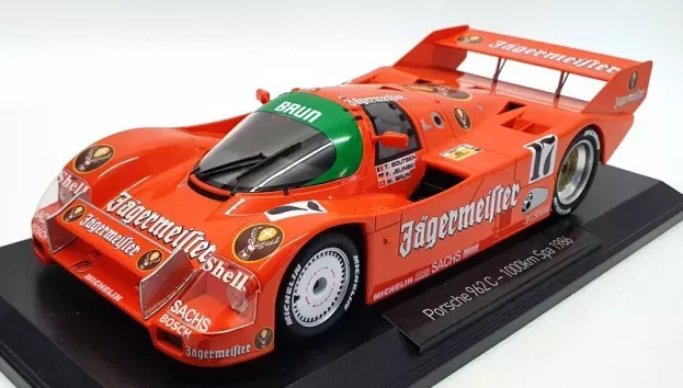 Norev Porsche 962c Jagermeister N 17 1000km Spa 1986 T.boutsen F.jelinski W.brun 1:18 187402