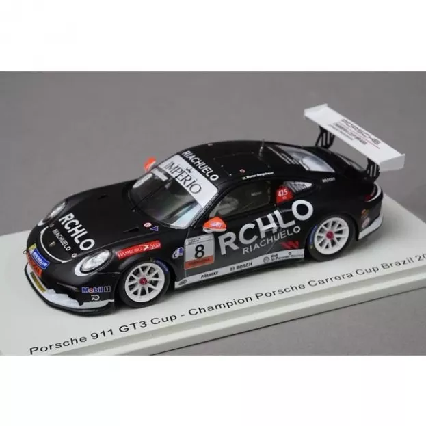 Spark Porsche 911 991 Gt3 Cup N 8 Champion Porsche Carrera Cup Brazil 2018 W.neugebauer 1:43 S8502