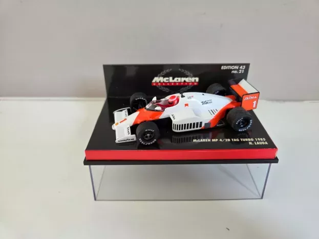 Minichamps Mclaren F1 Mp4 2 Tag Turbo N 8 Niki Lauda 1984 World Champion 1:43 530854301