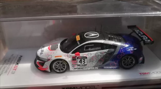 Truescale Acura Nsx Gt3 Realtime Racing 2nd Pirelli World Challenge 2017 1:43 TSM430383