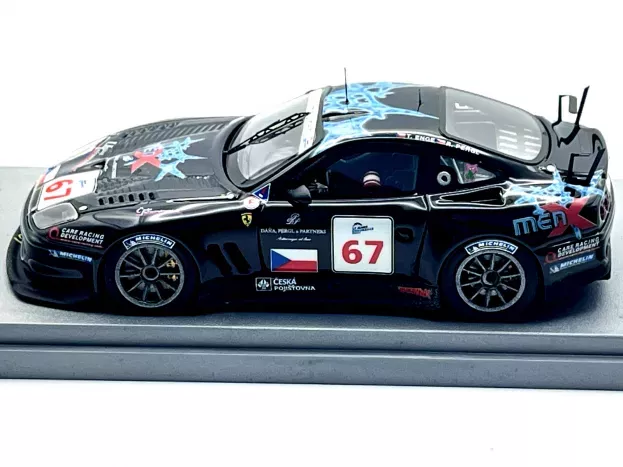BBR Ferrari 550 Maranello Team Menx N 67 1000km Spa 2005 T.enge R.pergl 1:43 GAS10026