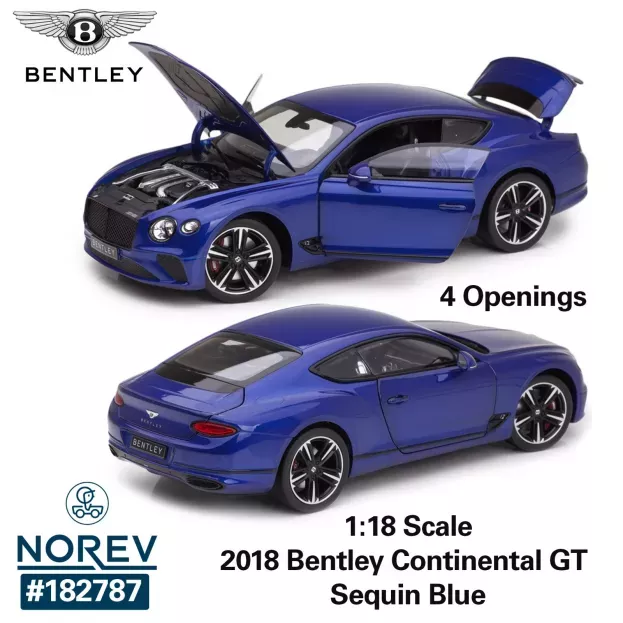 Norev Bentley Continental Gt 2018 1:18 182787