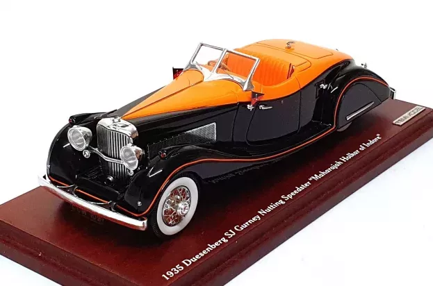 Truescale Duesenberg Sj Gurney Nutting Speedster 1935 Personal Car Maharajah Holkar Of Indore 1:43 TSM134302