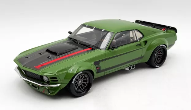 GT Spirit Ford Mustang Boss 427 Widebody By Ruffian Coupe 1970 1:18 US064