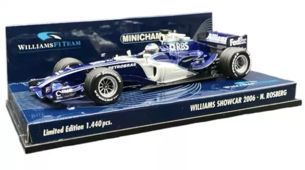 Minichamps Williams F1 Showcar 2006 N.rosberg 1:43 60080