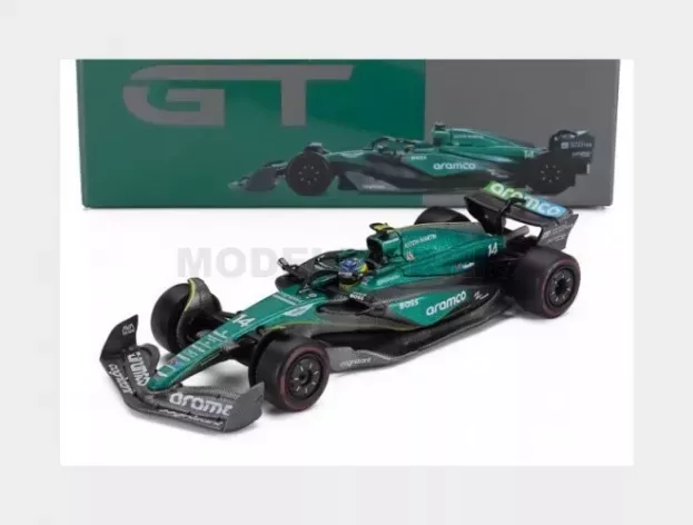 Mini GT Aston Martin F1 Amr24 Team Aramco Cognizant N 18 Bahrain Gp 2024 Lance Stroll 1:64 MGT00999-L