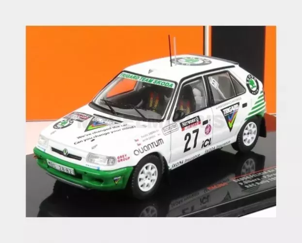 IXO Models Skoda Felicia Kit Car N 27 Rally Rac Lombard 1995 S.sibera P.gross 1:43 RAC364