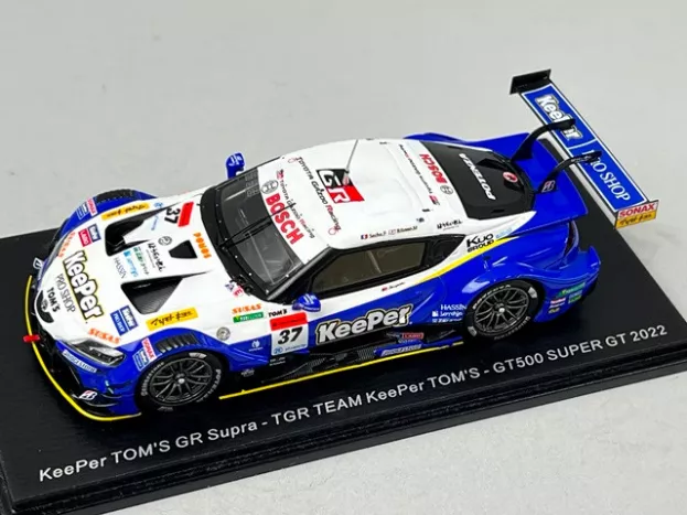 Spark Toyota Supra Gr Team Tgr Keepeer N 37 Gt500 Class Super Gt 2022 S.fenestraz R.miyata 1:43 SGT031