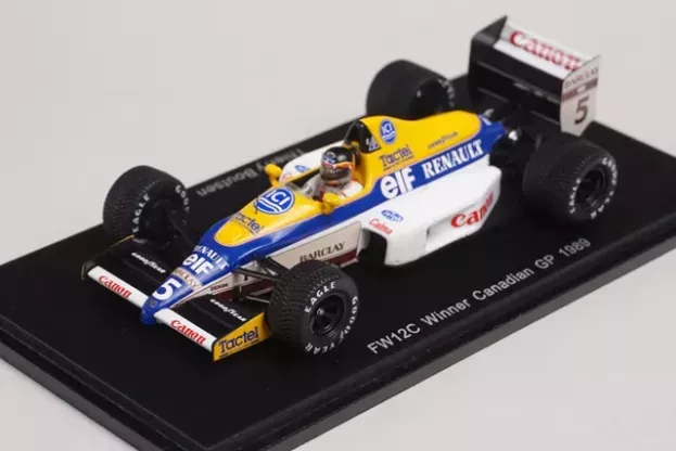 Spark Williams F1 Fw12c N 5 Canada Gp 1989 T.boutsen 1:43 S4322
