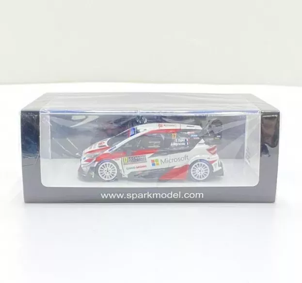 Spark Toyota Yaris Wrc Team Toyota Gazoo Racing Wrt N 17 2nd Rally Montecarlo 2020 S.ogier J.ingrassia 1:43 S6551