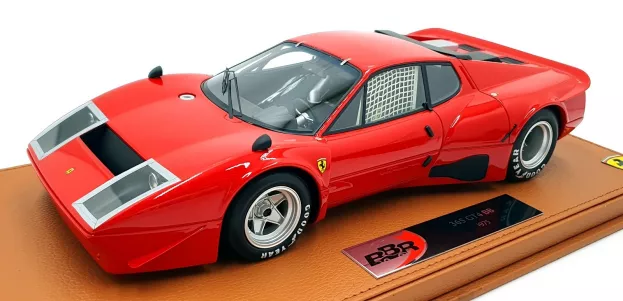 BBR Ferrari 365 Gt4 Bb Press Version Red 1:18 BBRC1813BV