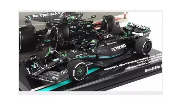 Minichamps Mercedes F1 W14 Team Mercedes-amg Petronas Formula One N 63 7th Bahrain Gp 2023 George Russell 1:43 447230163