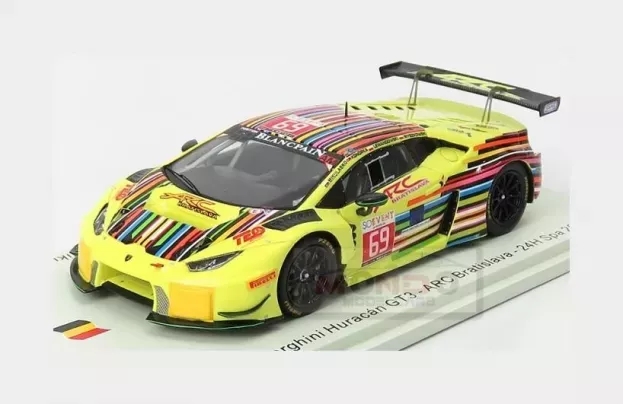 Spark Lamborghini Huracan Gt3 Team Arc Bratislava N 69 24h Spa 2016 M.konopka A.lewandowski T.myszkowski Z.mikulasko 1:43 SB290