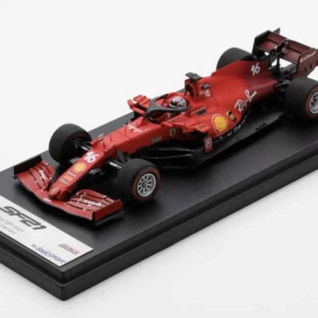 Looksmart Ferrari F1 Sf21 Team Scuderia Ferrari Mission Winnow N 16 Bahrain Gp 2021 Charles Leclerc 1:43 LSF1035