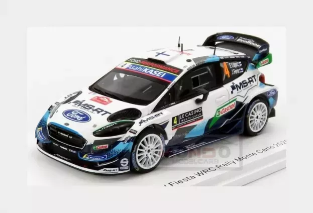 Spark Ford Fiest Wrc Team M-sport Ford Wrt N 4 Rally Montecarlo 2020 E.lappi J.ferm 1:43 S6553