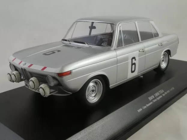 Minichamps Bmw 1800 Tisa N 6 24h Spa 1965 G.munaron H.eppelein 1:18 155652906