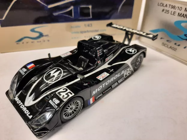 Spark Lola T98 10 Motorola Team Dams N 25 24h Le Mans 1999 C.tinseau F. Montagny D.terrien 1:43 SCLA02