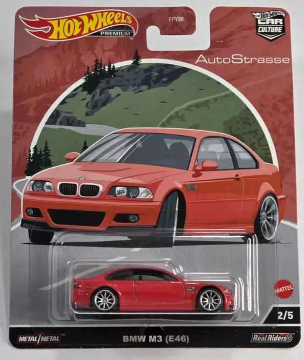 Hot Wheels Bmw 3-series M3 Coupe e46 2000 1:64 HCK19