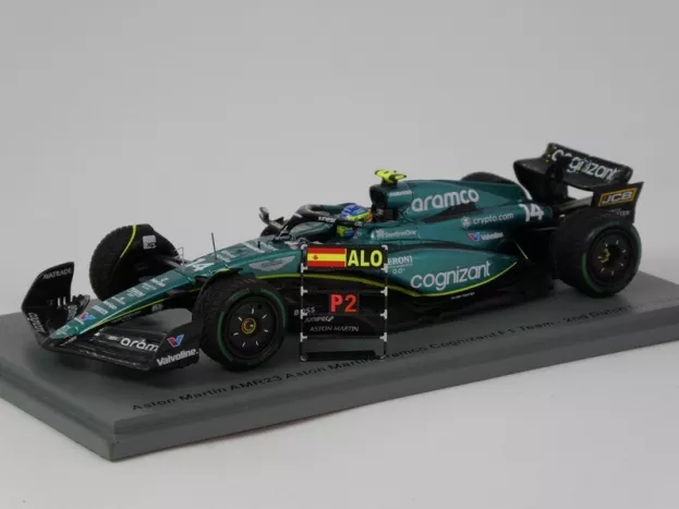 Spark Aston Martin F1 Amr23 Team Aramco Cognizant N 14 2nd Dutch Gp 2023 Fernando Alonso 1:43 S8924
